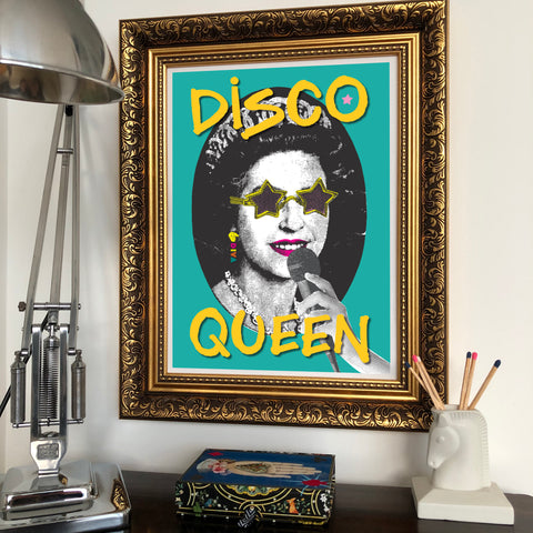 Disco Queen Signed Print