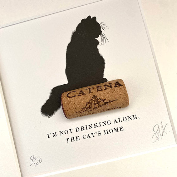 Cat: I'm not Drinking Alone the Cat's Home
