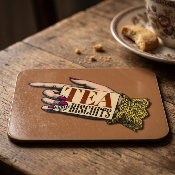 Handy Tea & Biscuits Coaster