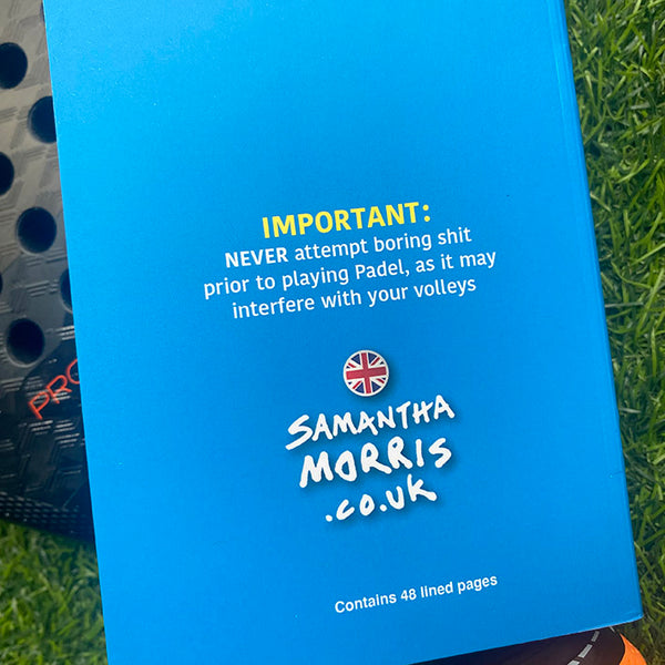 Boring Shit Padel Notebook