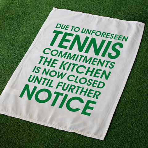 Tennis Tea Towel