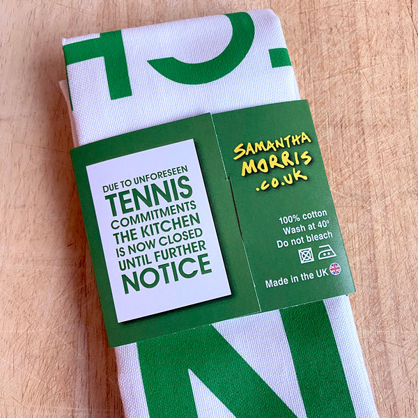 Tennis Tea Towel