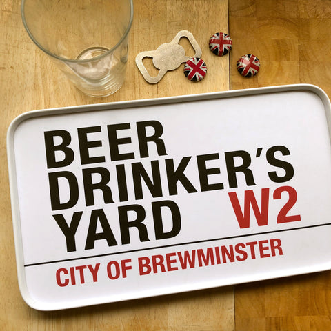 Beer Drinker's Yard Tray