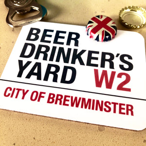 Beer Drinker's Yard Brewminster Coaster