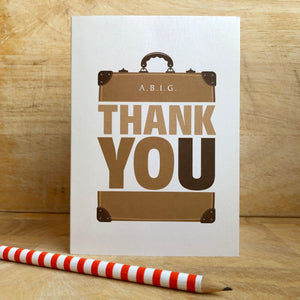 A Big Thank You Card