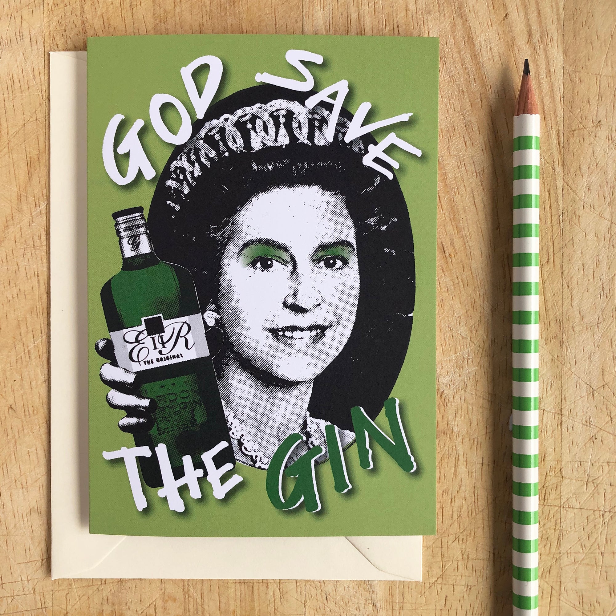 God Save the Gin Card
