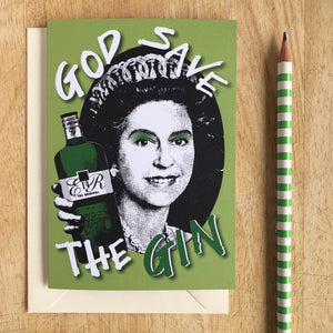 God Save the Gin Card