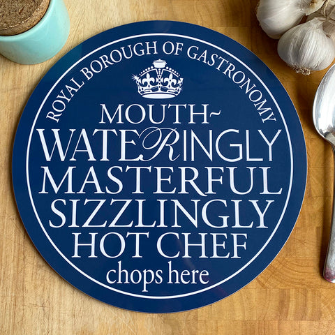 Hot Chef Table Mat
