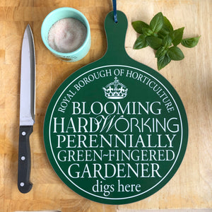 Green-fingered Gardener Chopping Board