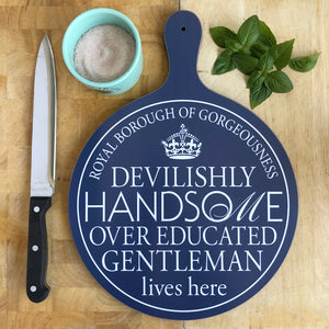 Handsome Gentleman Chopping Board