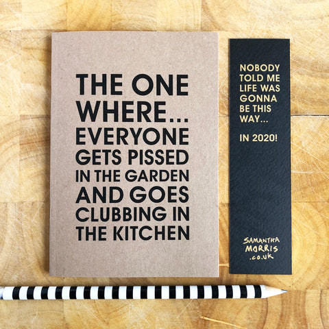 Clubbing in the Kitchen Limited Edition Notebook
