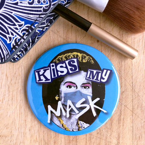 Limited Edition Kiss My Mask Pocket Mirror