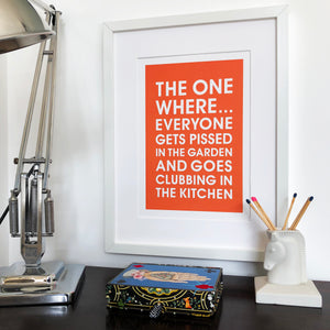 Clubbing in the Kitchen Print