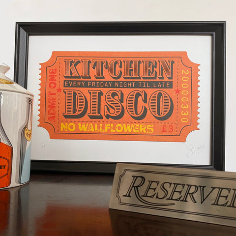 Kitchen Disco Limited Edition Print