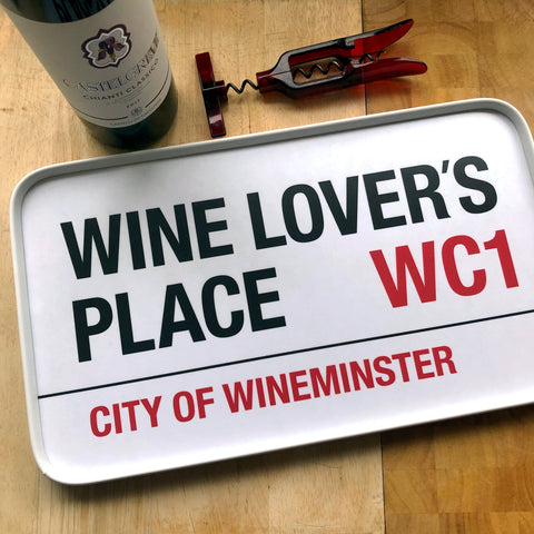 Wine Lover's Place Tray